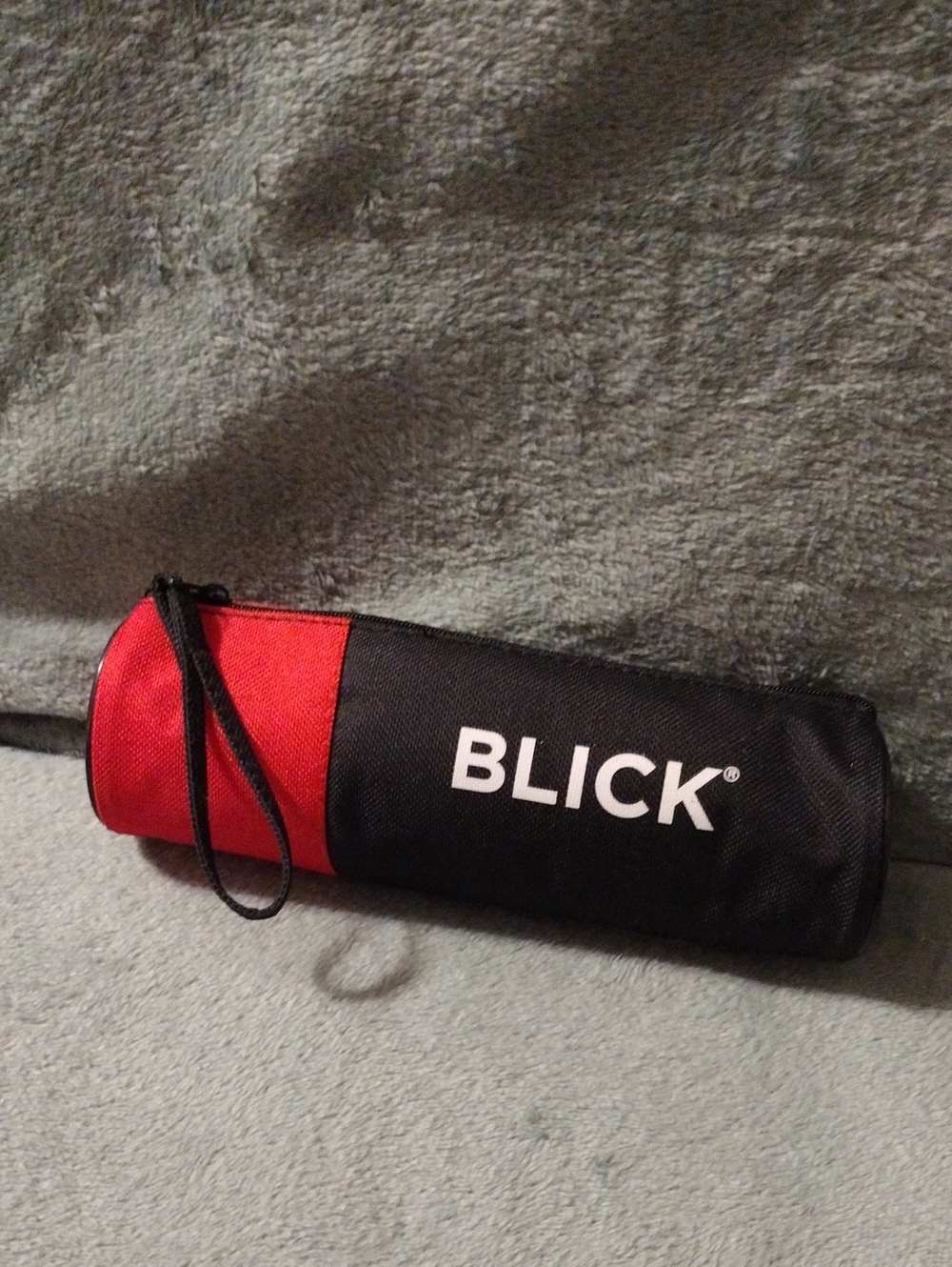 Blick Red/Black Pencil Case